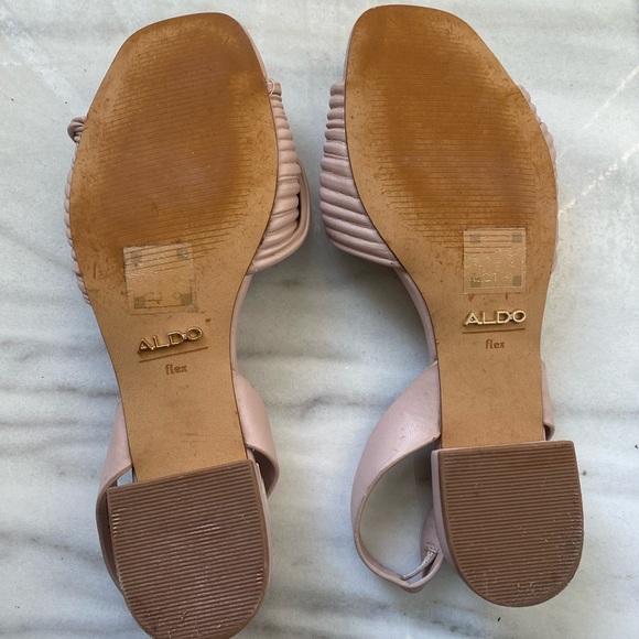 Aldo Twist Strap Sandals Size 6 - Picture 3 of 4